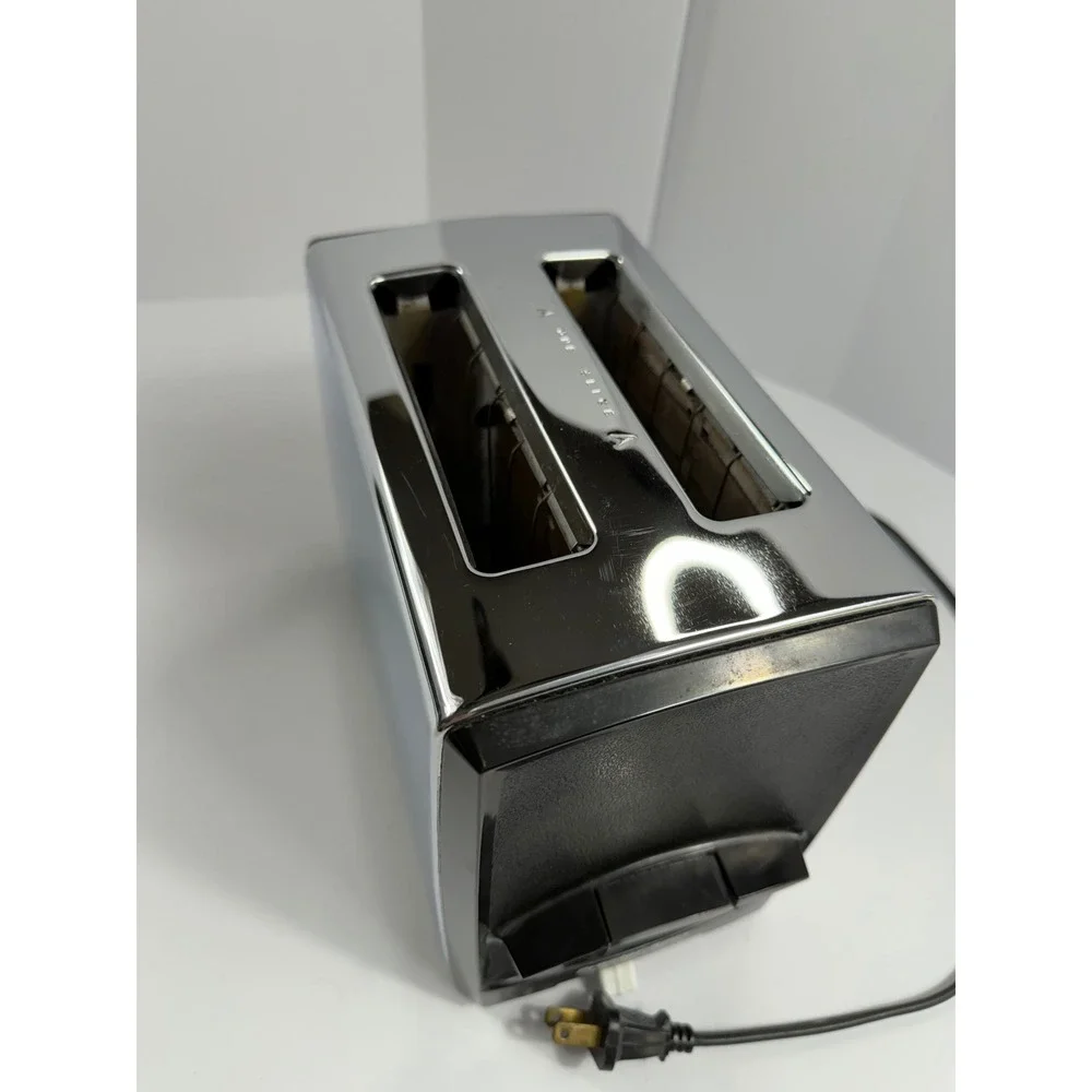 Vintage Proctor Silex T620B Chrome 2-Slice Toaster Made in USA Tested